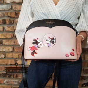 Kate Spade Minnie MOUSE Crossbody Dome Disney BAG